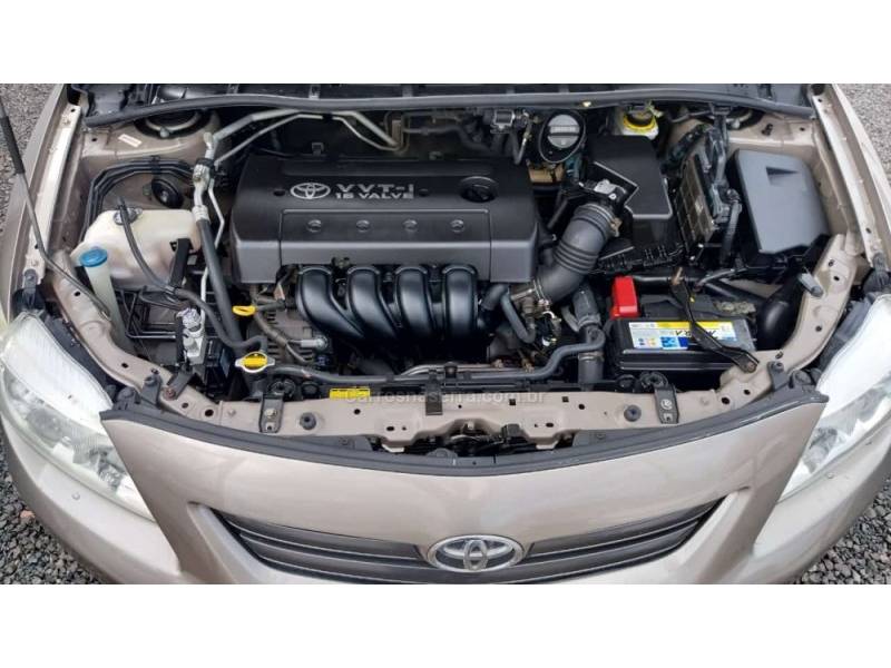 TOYOTA - COROLLA - 2009/2010 - Bege - R$ 56.900,00